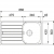 Zlewozmywak Franke Spark SKX 611 jedwab 101.0331.024